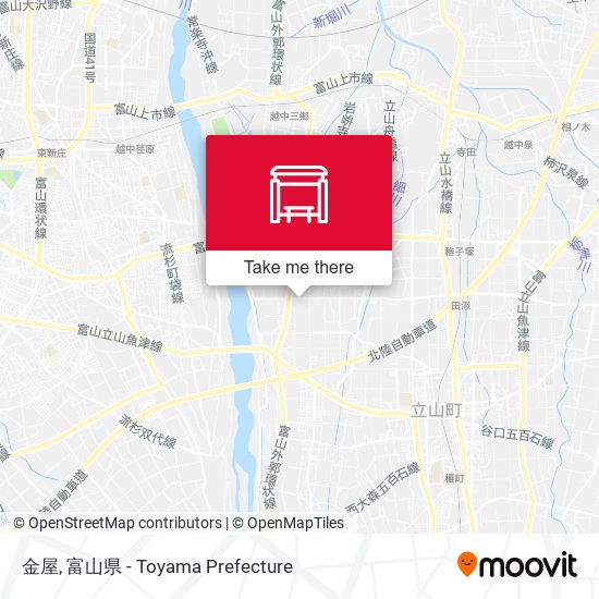 金屋 map