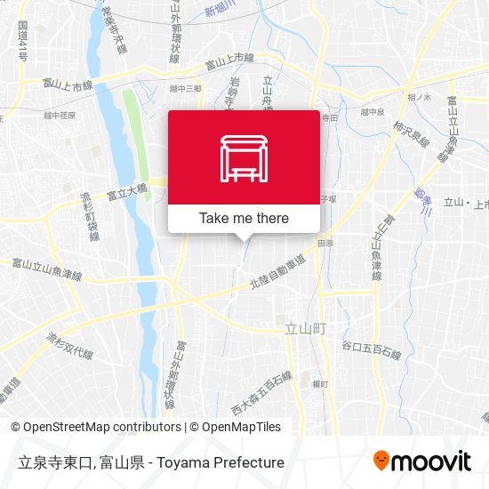 立泉寺東口 map