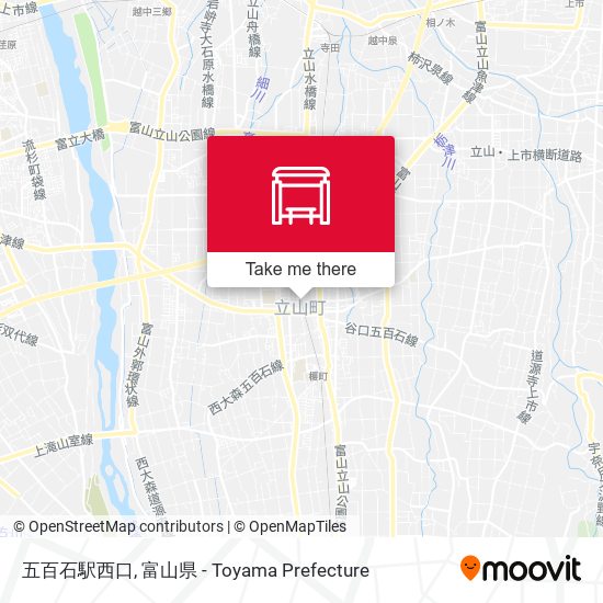 五百石駅西口 map