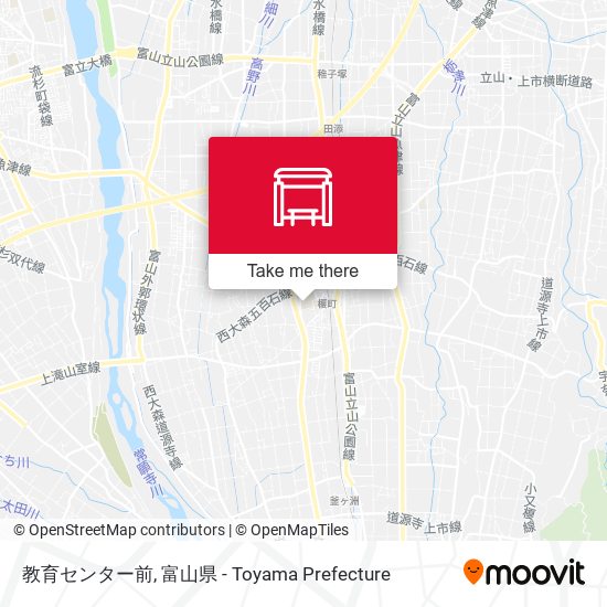 教育センター前 map