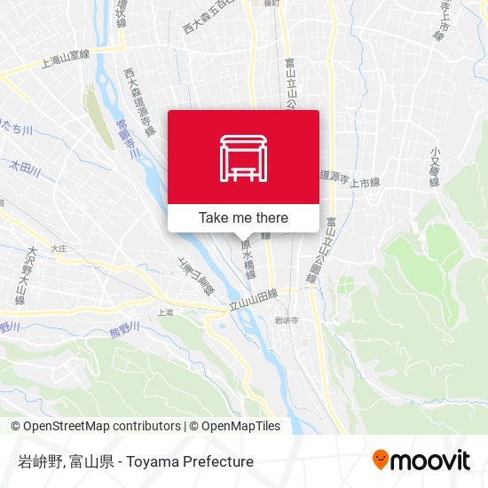 岩峅野 map