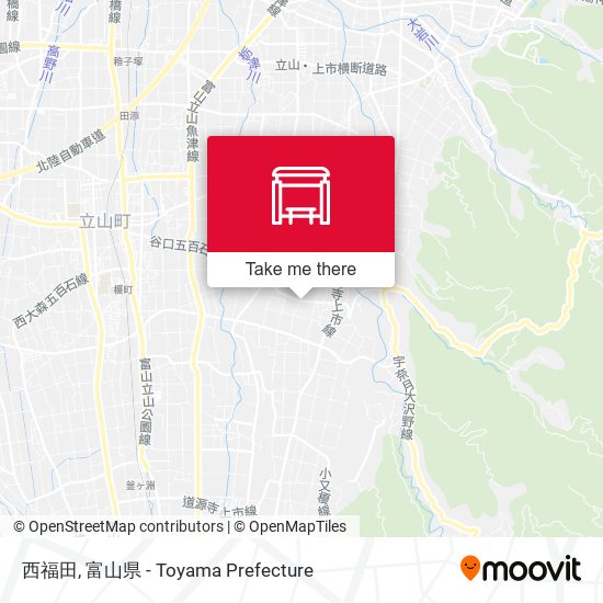 西福田 map