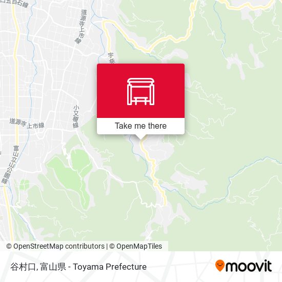 谷村口 map