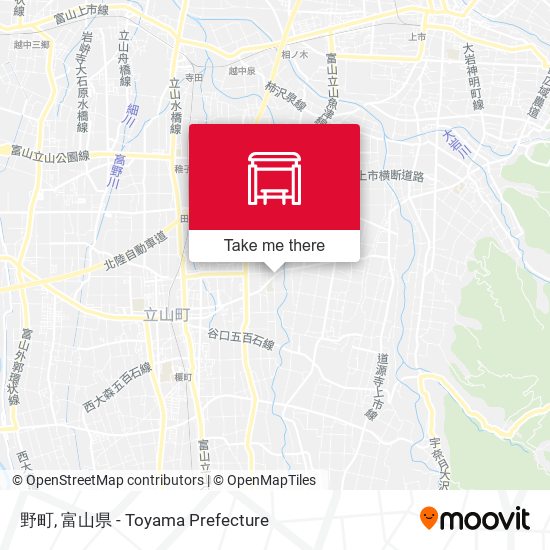 野町 map