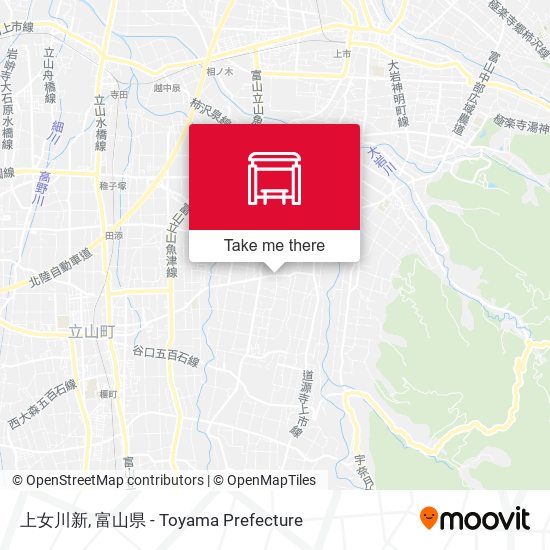 上女川新 map
