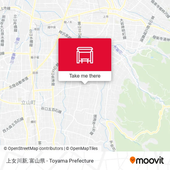 上女川新 map