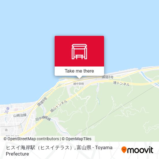 ヒスイ海岸駅（ヒスイテラス） map