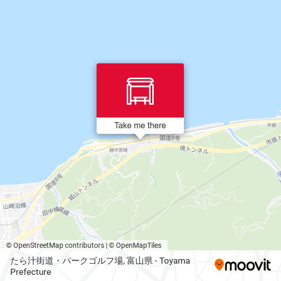 たら汁街道・パークゴルフ場 map