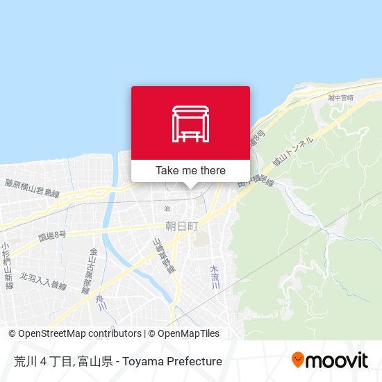 荒川４丁目 map