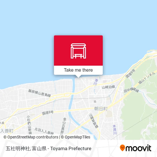 五社明神社 map