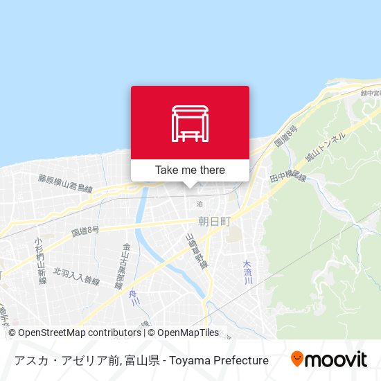 アスカ・アゼリア前 map