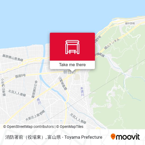 消防署前（役場東） map