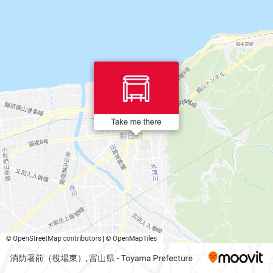 消防署前（役場東） map