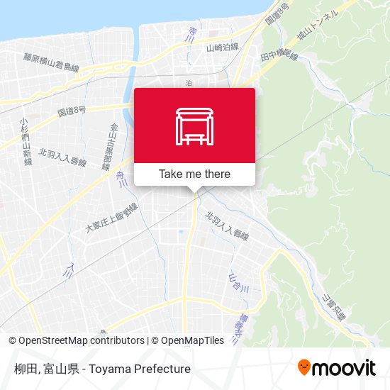 柳田 map