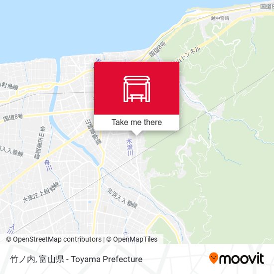 竹ノ内 map