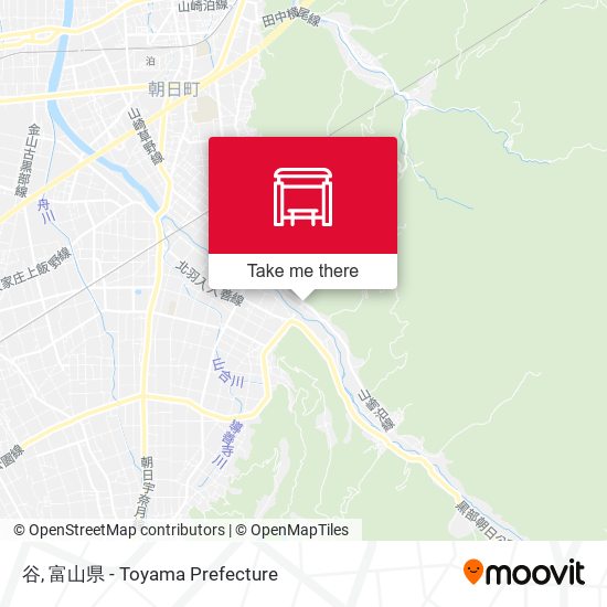 谷 map