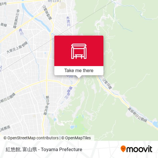 紅悠館 map