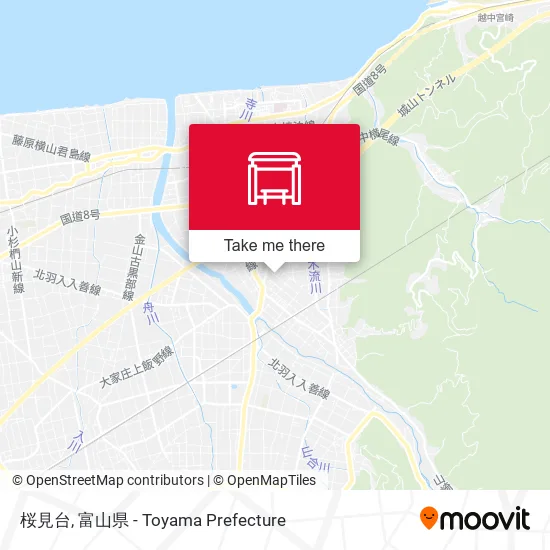 桜見台 map