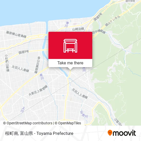 桜町南 map