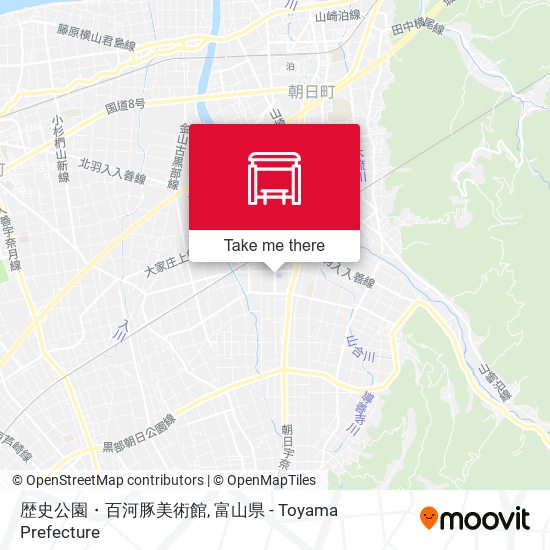 歴史公園・百河豚美術館 map