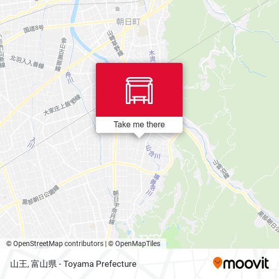 山王 map