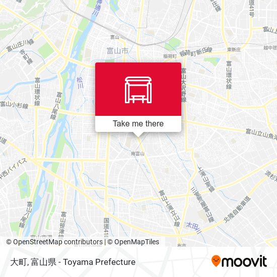大町 map