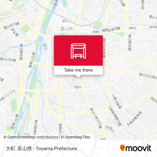 大町 map