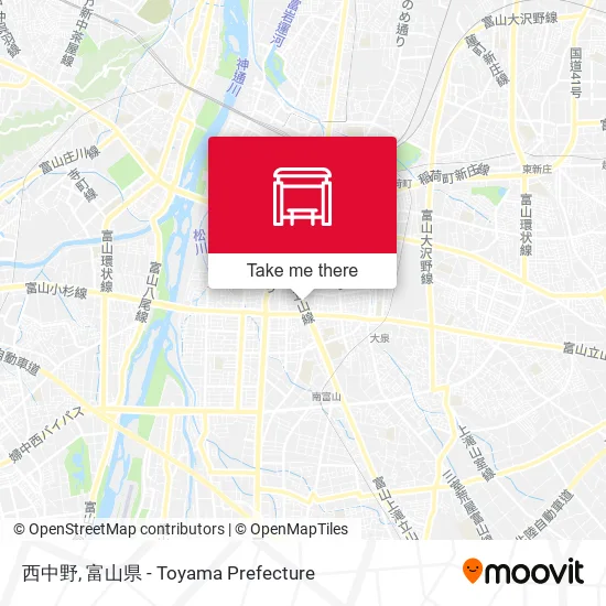 西中野 map