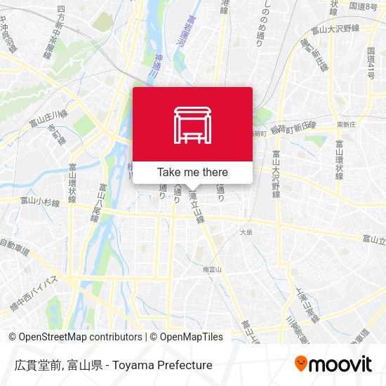 広貫堂前 map