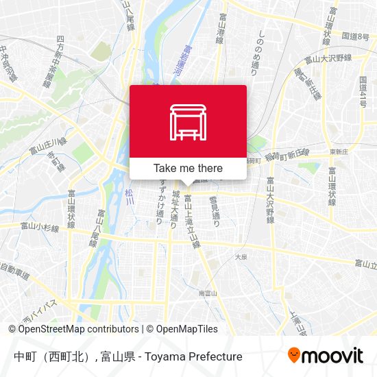 中町（西町北） map