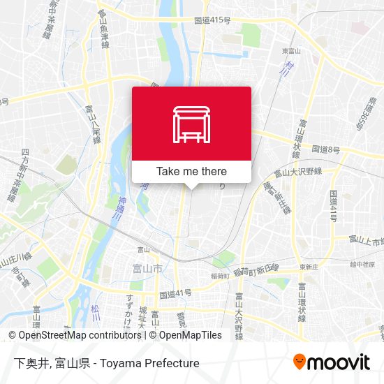下奥井 map