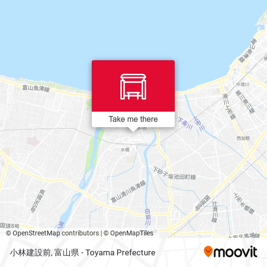 小林建設前 map