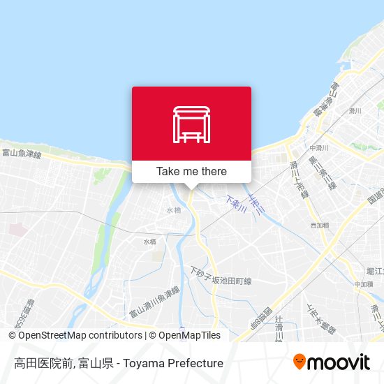 高田医院前 map