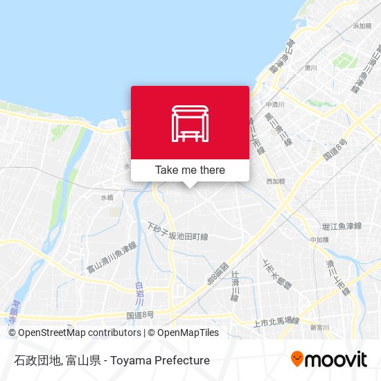 石政団地 map