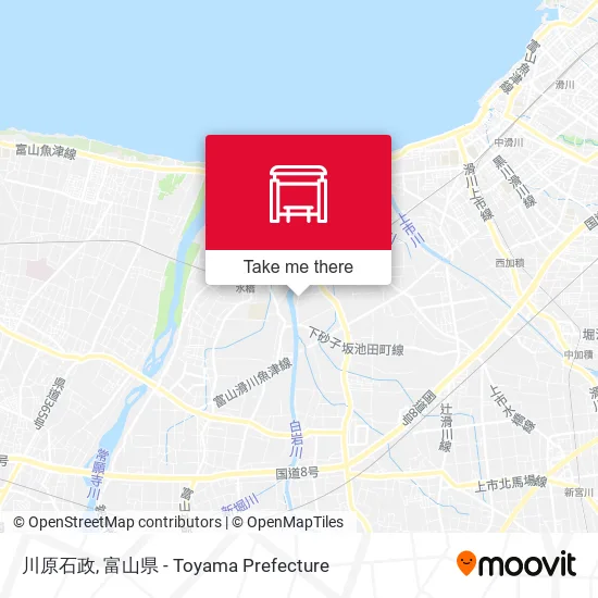 川原石政 map