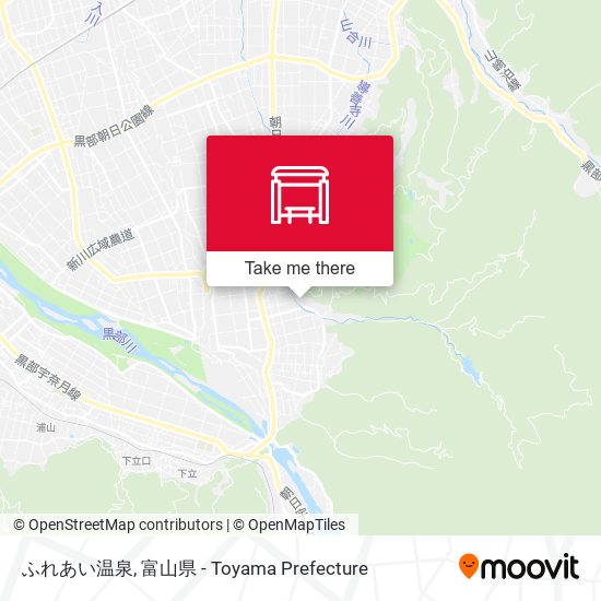 ふれあい温泉 map