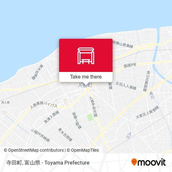 寺田町 map