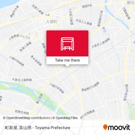 町新屋 map