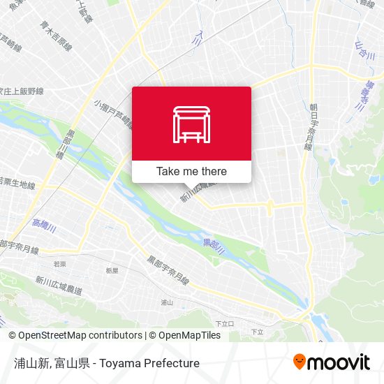 浦山新 map