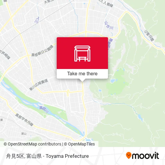 舟見5区 map