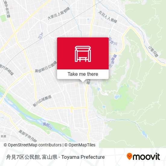 舟見7区公民館 map