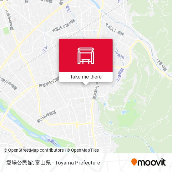 愛場公民館 map