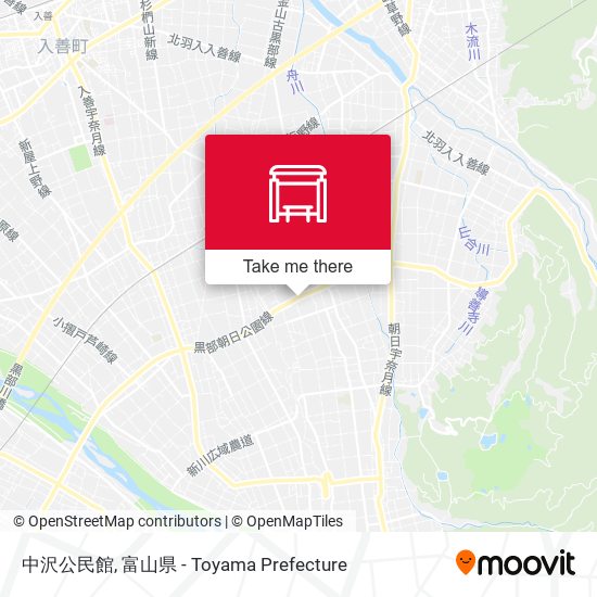 中沢公民館 map