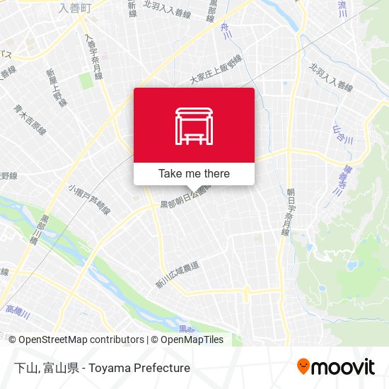 下山 map
