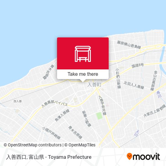 入善西口 map