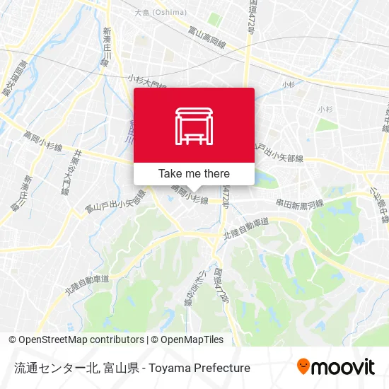 流通センター北 map