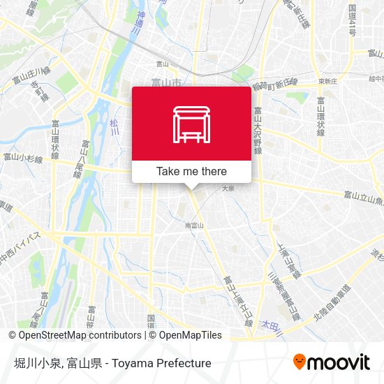 堀川小泉 map