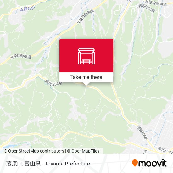 蔵原口 map