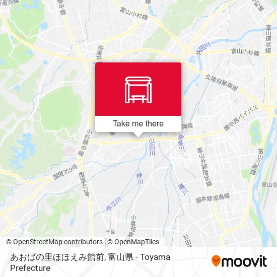 あおばの里ほほえみ館前 map