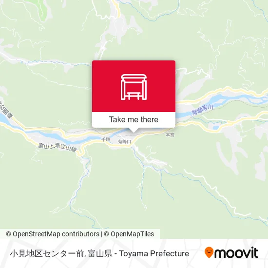 小見地区センター前 map